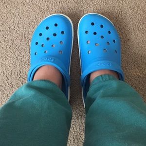 Blue Crocs